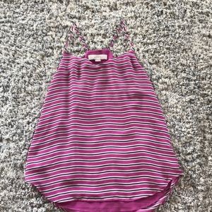 LOFT striped dress tank